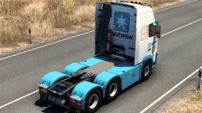 SKIN MAERSK VOLVO FH 2009 1.0 1.40 1.47