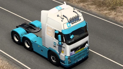 SKIN MAERSK VOLVO FH 2009 1.0 1.40 1.47