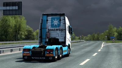 SKIN MAERSK VOLVO FH 2012 1.0 1.40 1.47