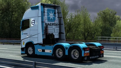 SKIN MAERSK VOLVO FH 2012 1.0 1.40 1.47