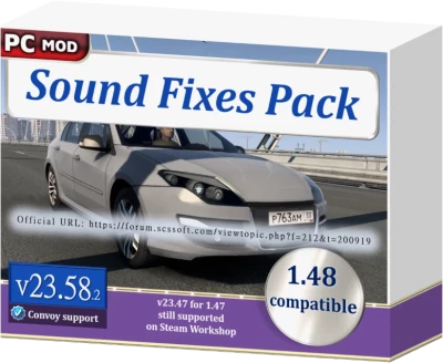 ATS Sound Fixes Pack v23.58