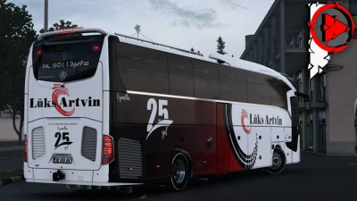 Travego 16 SHD Luks Artvin Skin v1.0