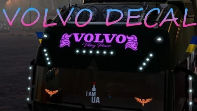 Volvo decal (Lightbar) v1.03