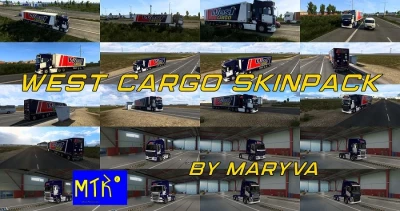 West Cargo Transportes Skinpack v1.0