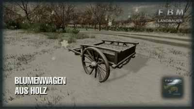 Wooden Flower Cart v1.0.0.0