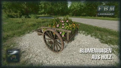 Wooden Flower Cart v1.0.0.0