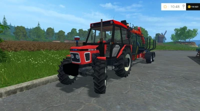 ZETOR 6245 4WD FL RED NEW V1.0