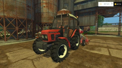 ZETOR 7245 4WD FL RED OLD V1.0