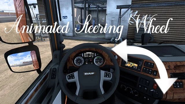 Animated Steering Wheel v1.1 - Modhub.us