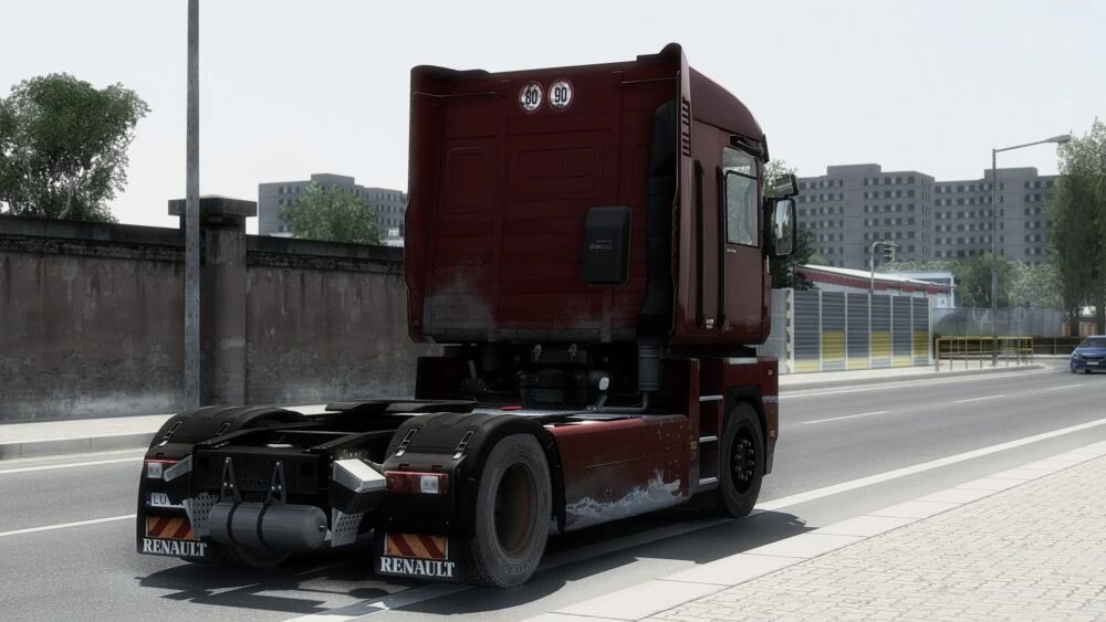 Renault Magnum by Knox Paintable Skin 1.48 - Modhub.us