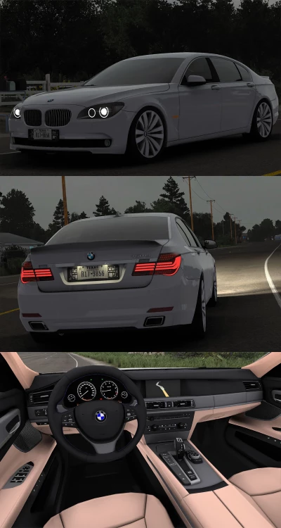 [ATS] BMW 7-Series F02 2011 V1.0 1.48