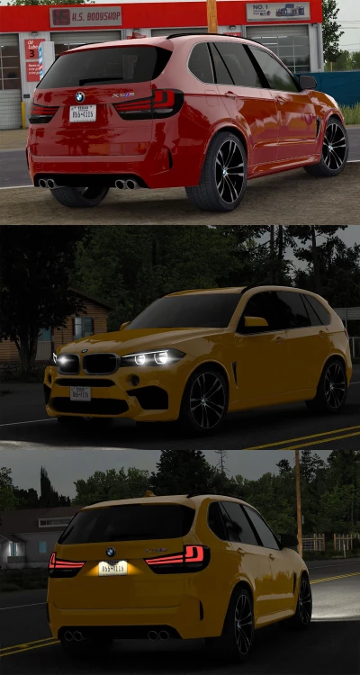 [ATS] BMW X5M F85 v2.2 1.48