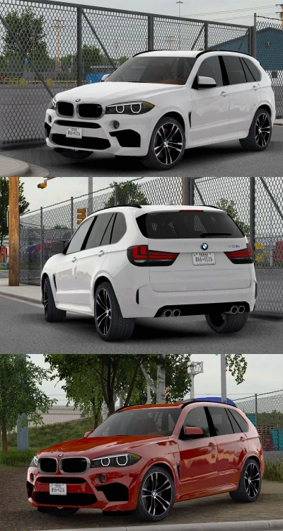 [ATS] BMW X5M F85 v2.2 1.48