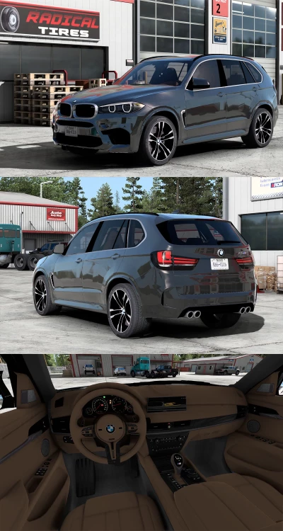 [ATS] BMW X5M F85 v2.2 1.48