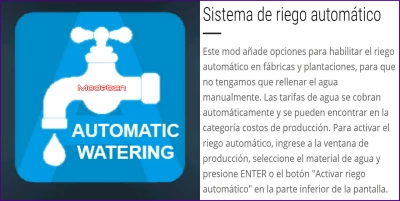 Automatic Watering System VERSIÓN EN ESPAÑOL v1.0.0.0