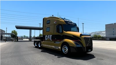 CAT Volvo VNL skin v1.0