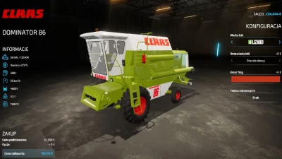 Claas Dominator 86 v1.0.0.0