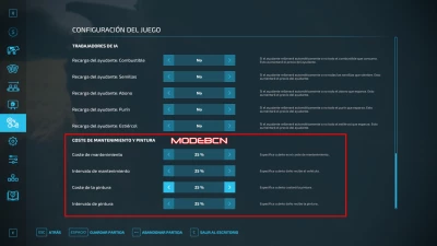 Configure Maintenance VERSIÓN EN ESPAÑOL V1.1.0.1