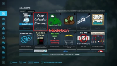 Crop Calendar Manager VERSIÓN EN ESPAÑOL V1.0.0.0
