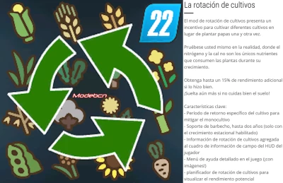 Crop Rotation VERSIÓN EN ESPAÑOL v2.5.0.0