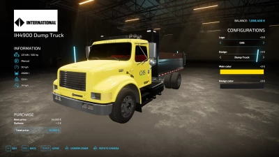 Dump Truck International 4900 v1.1.0.0