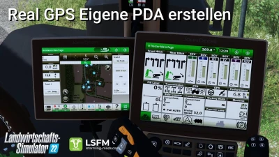 Horsch Agrovation PDA for Real GPS Mod v1.0.0.0