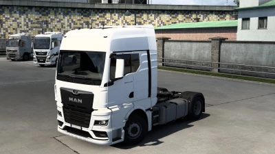 MAN TGX 2020 - Chassis - 1420 liters fuel tanks v1.1