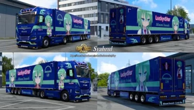 MAN TGX 2020 Minami Iwasaki Lucky Star Combo Skin 1.48