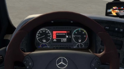 Mercedes-Benz Actros MP3 Improved Dashboard v1.0