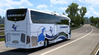 Mercedes-Benz New Travego 16 SHD – Vangölü Turizm 2023 Skin 1.48