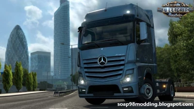 Mercedes New Actros 2014 by soap98 - ATS v1.2.0 1.48