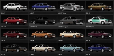 MERCEDES W126 PACK 0.29.x