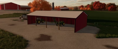 Open Sided Machine Shed v1.0.0.0