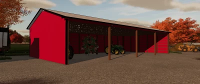 Open Sided Machine Shed v1.0.0.0