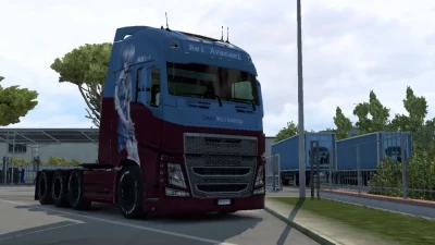 Pendragon Volvo FH12 Rei Ayanami Skin By Zen Workshop 1.48