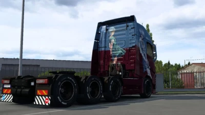 Pendragon Volvo FH12 Rei Ayanami Skin By Zen Workshop 1.48