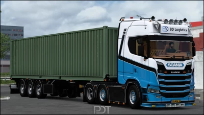 Scania 450S + Trailer "BD Logistics" 1.47