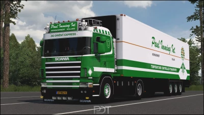 Scania 4series 164 480 + Trailer "Paul Imming Int. Wieringerwerf" 1.47