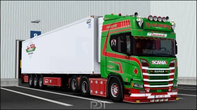 Scania R650 + Trailer "Jan Mues" 1.47