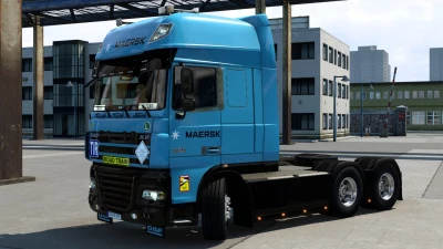 SKIN MAERSK DAF XF 105 2.0 1.40 1.48