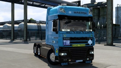 SKIN MAERSK DAF XF 105 2.0 1.40 1.48