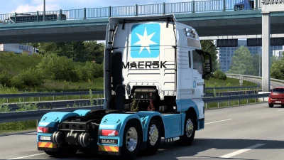 SKIN MAERSK MAN TGX EURO 6 1.0 1.40 1.48