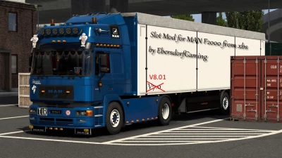 Slot and tuning mod for MAN f2000 from xbs by EbersdorfGaming V8.1