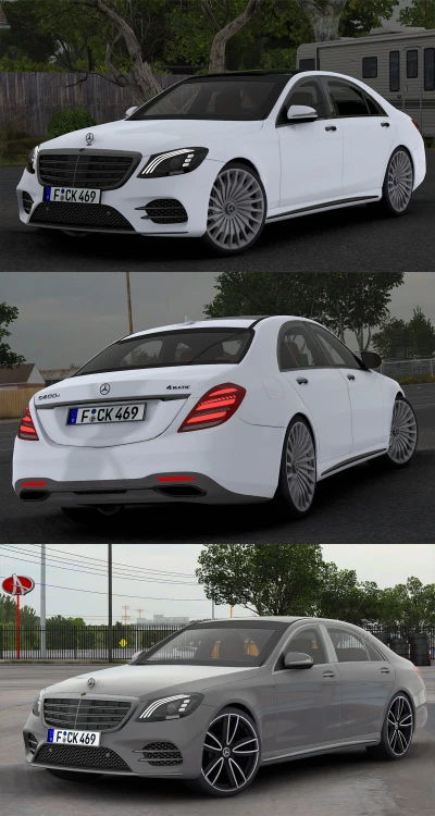 [ATS] Mercedes-Benz W222 S-Class S-400d v4.6 1.48