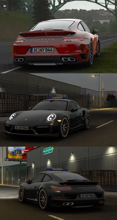 [ATS] Porsche 991.2 911 Turbo S 2016 v1.5 - 1.48