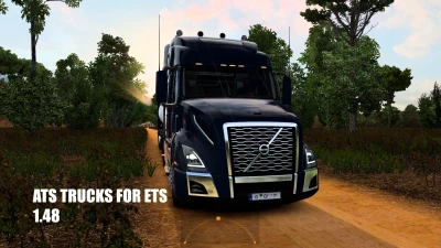 ATS TRUCKS FOR ETS2 1.48