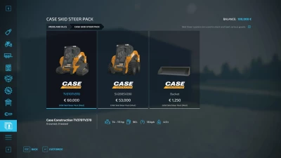 CASE SV280 & TV370 Skidsteer Pack v1.0.0.0