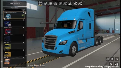 Freightliner Cascadia 2022 by soap98 - ETS2 v1.2.4