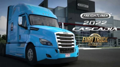 Freightliner Cascadia 2022 by soap98 - ETS2 v1.2.4