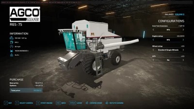 GLEANER R SERIES R75/R65 V1.2.0.0